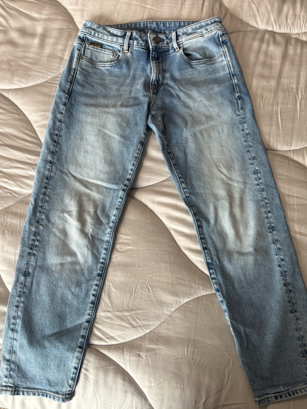 G-Star Kate Boyfriend Jeans in Light Blue Wash